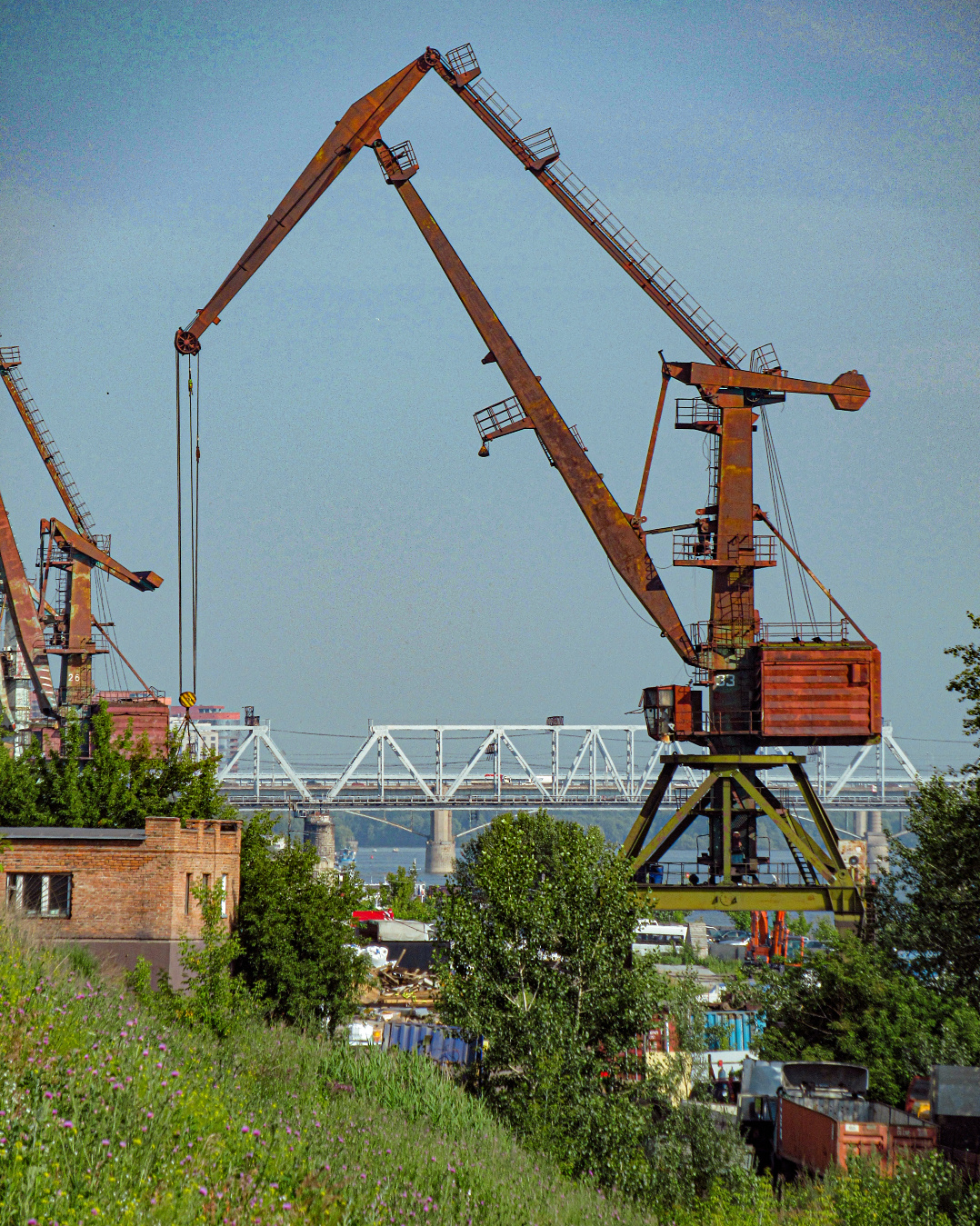 Портовый кран кран новосибирск