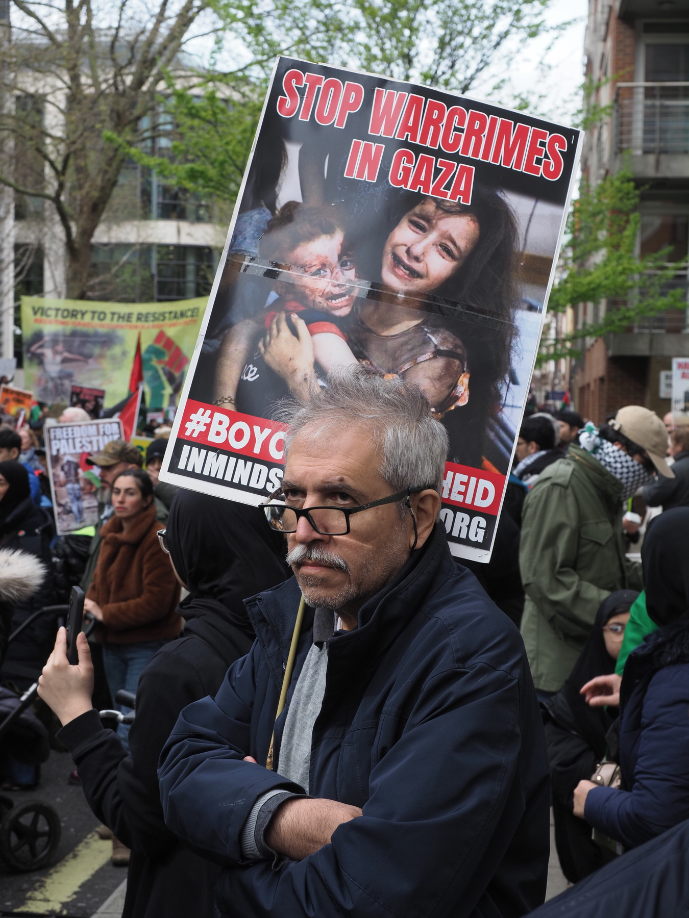 Демонстрация в Quds Day (день Иерусалима). 
