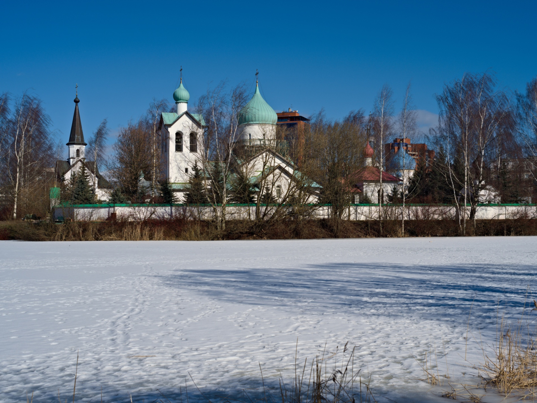Храмы в Пулковском парке Петербург