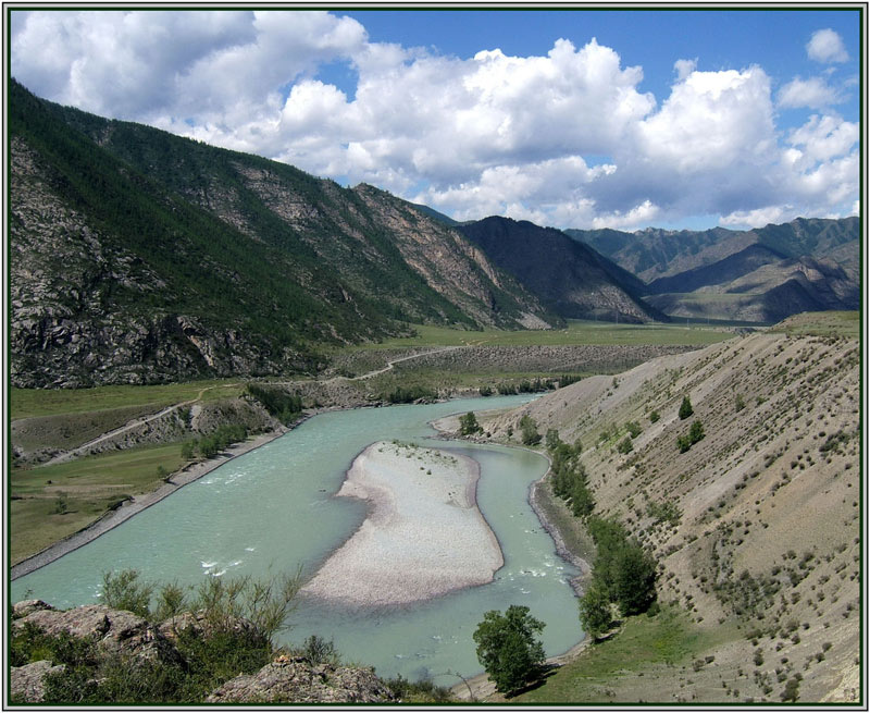 Катунь Катунь, река, Алтай, горы