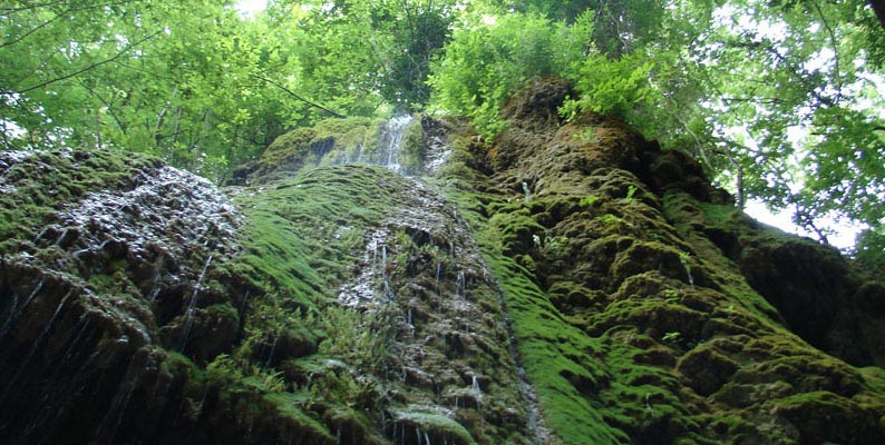 Водопад Водопад вода горы