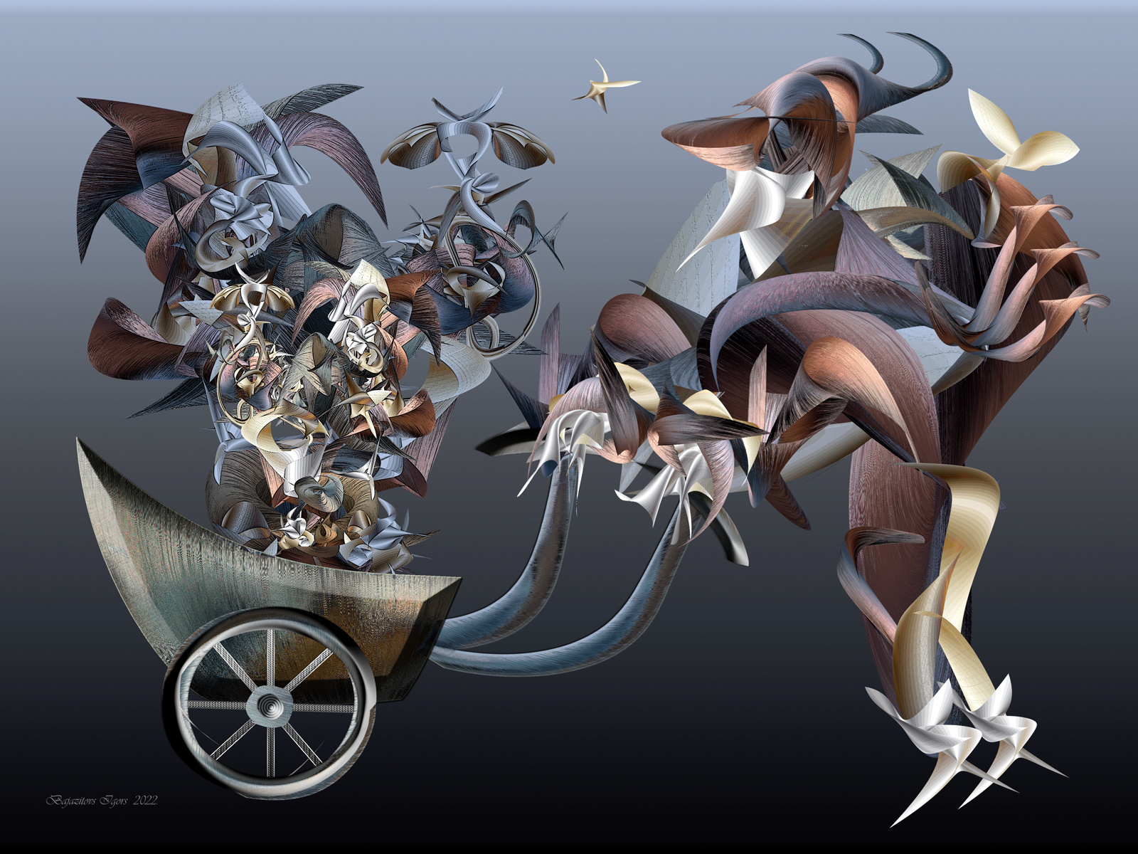 Садовник. Art.Deko.Fantasy.Computer.03.04.2022