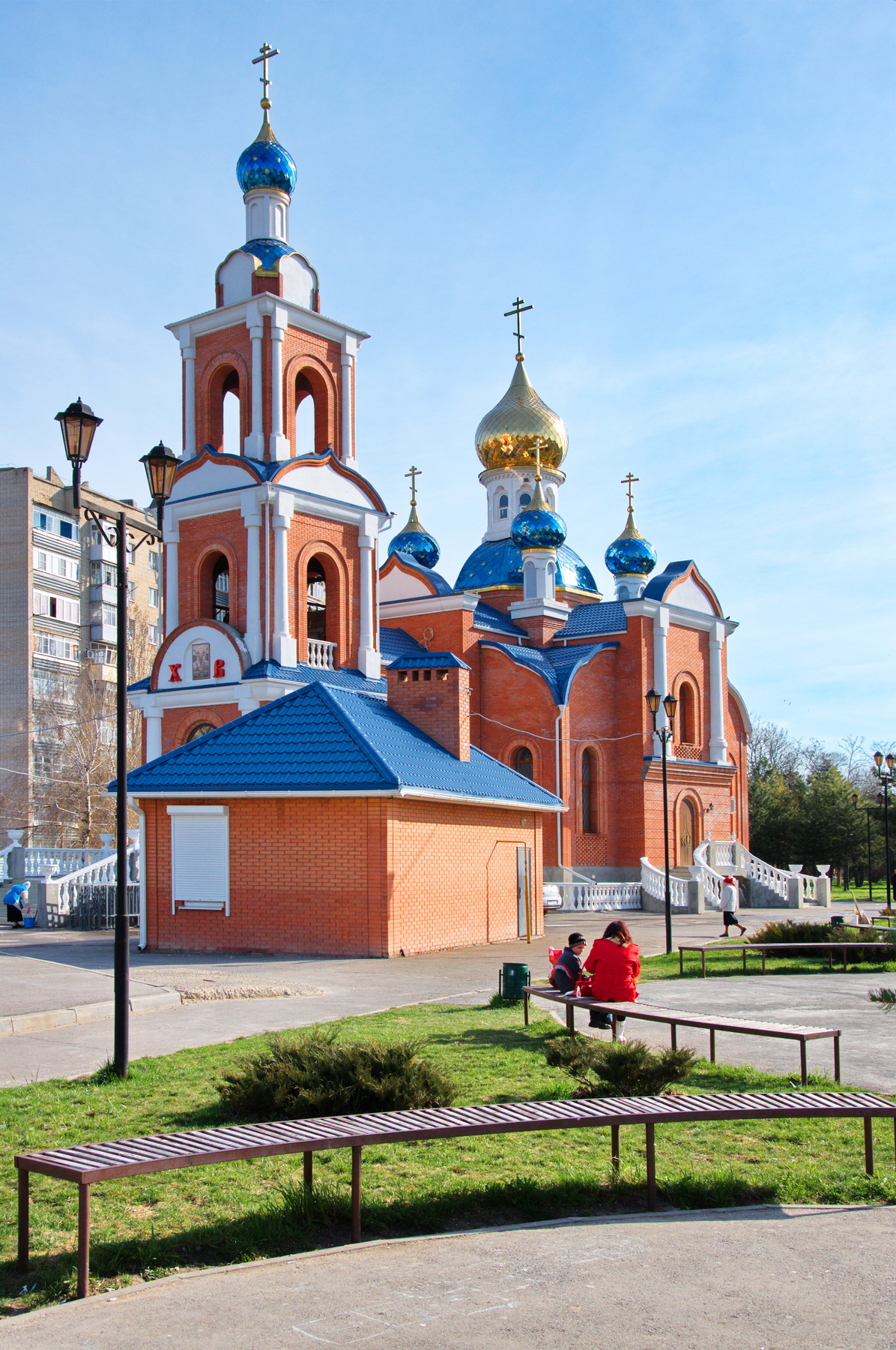 Полковой храм Азовской иконы Божией Матери. азов полковой храм азовской иконы Божией Матери