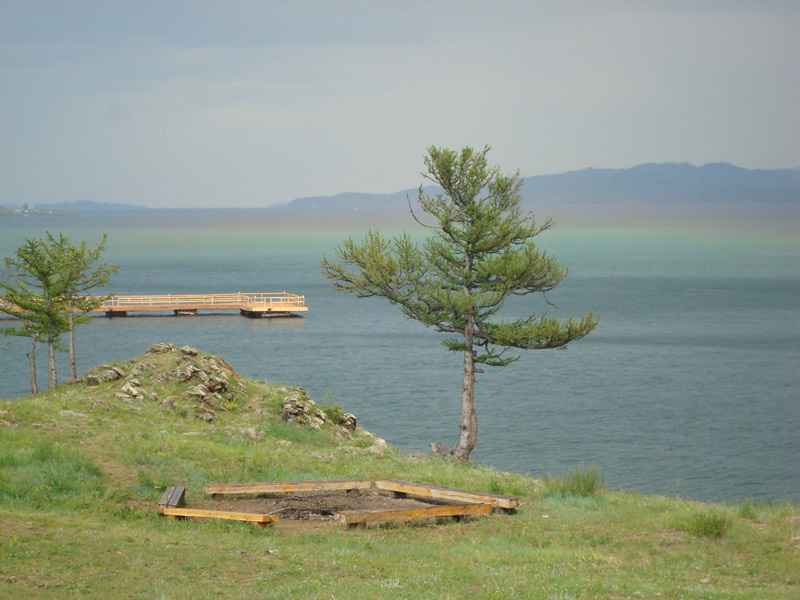 Радуга Байкал, Малое море, дождь, радуга