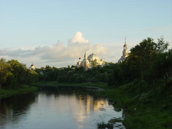 безмолвное... Торжок, храм, река, baraboo