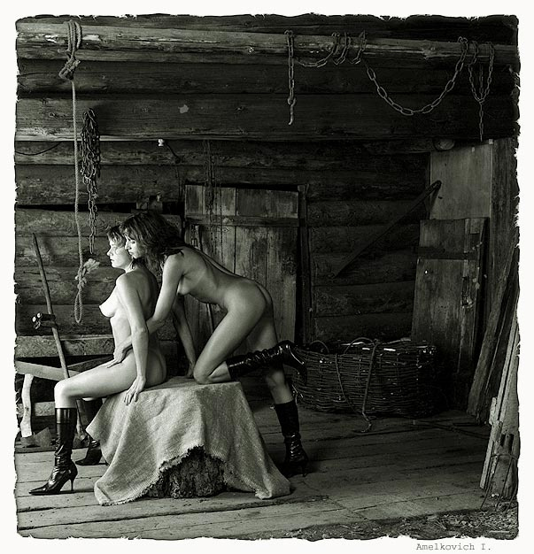 Outdoors # 14. Nude Ню Эротика фетиш