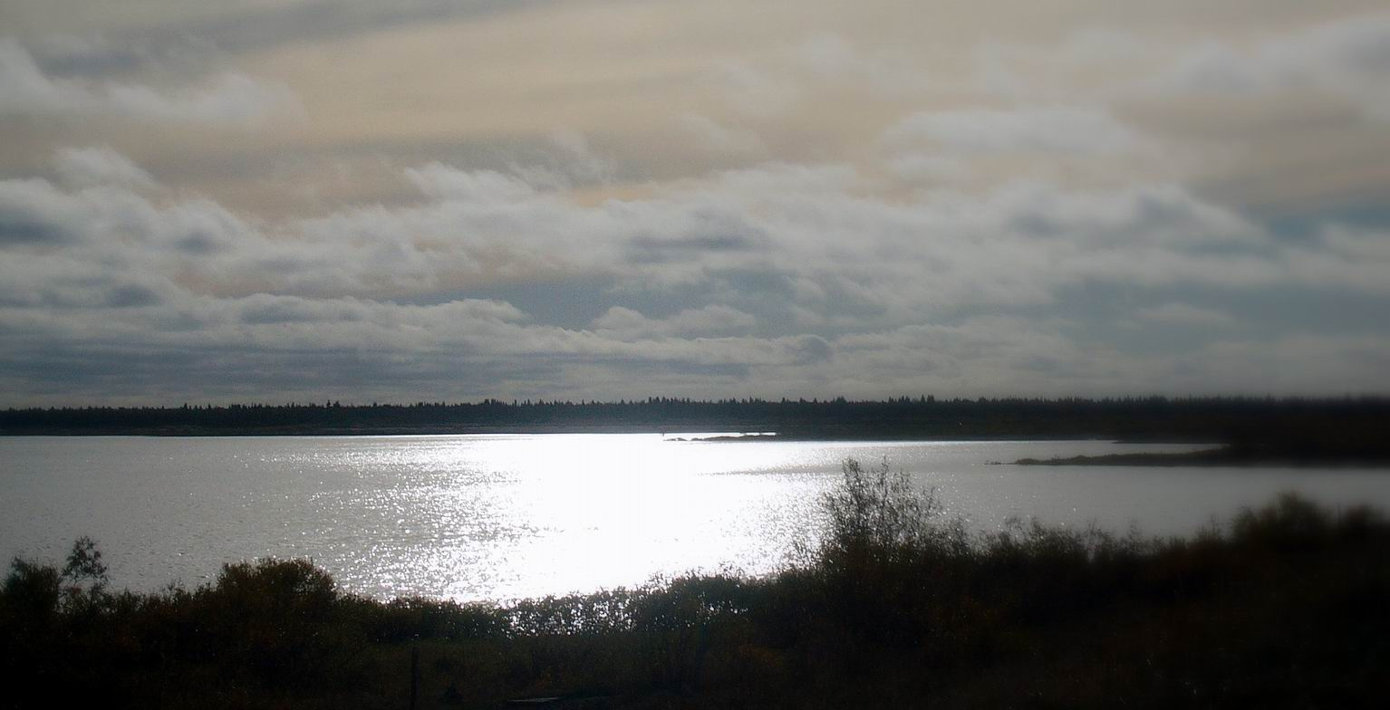 Пустое озеро 2 озеро вода Причудье небо облака