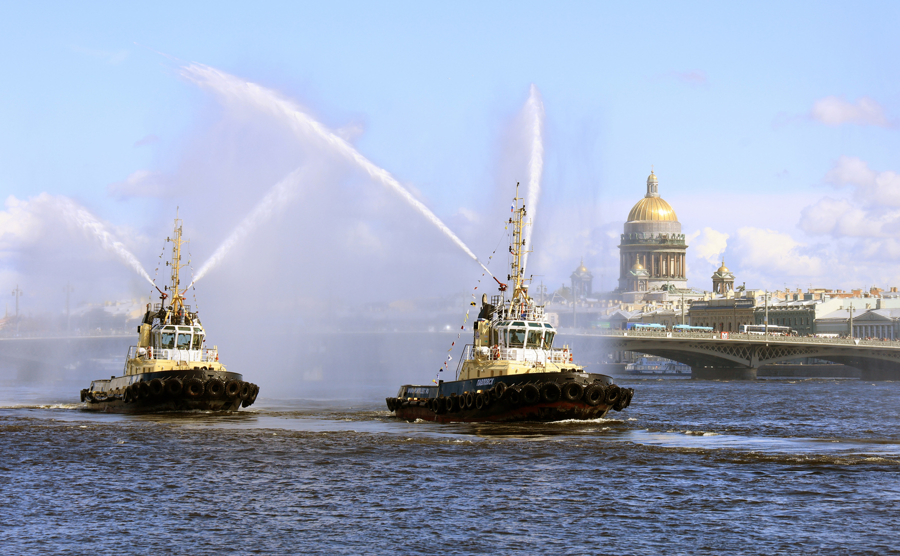 Вальс буксиров Санкт-Петербург река Нева буксиры вальс