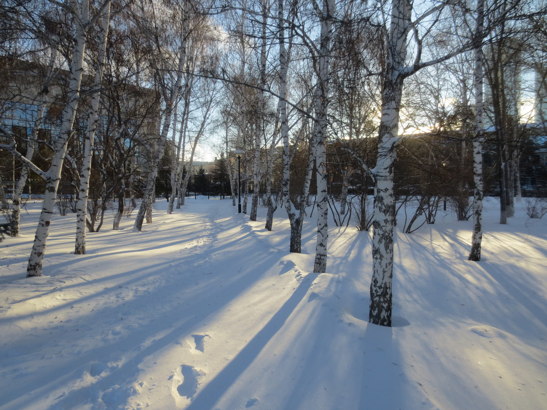Зима в городе 2. 
