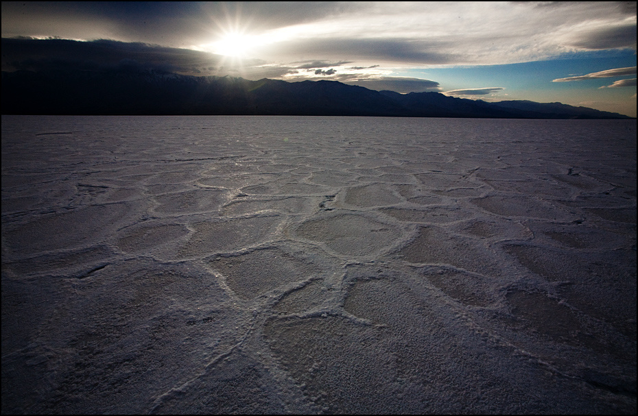 Последняя с Бэдуотер Death Valley California