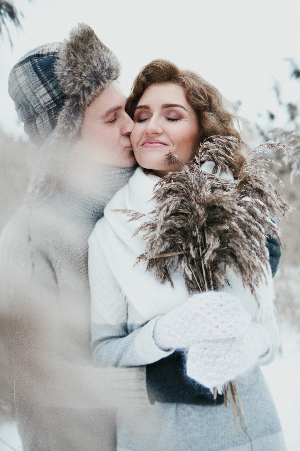 Зимняя Фотосессия love story для двоих на улице Фотосессия love story для двоих лавстори на природе улице