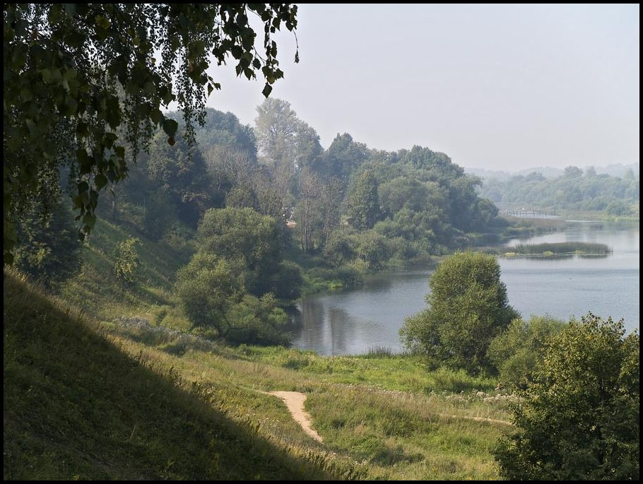 Жара лето жара река марево дымка