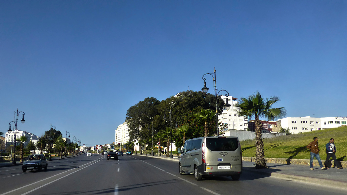 окраины Танжера ранним утром Марокко Morocco Танжер Tanger окраины раннее утро