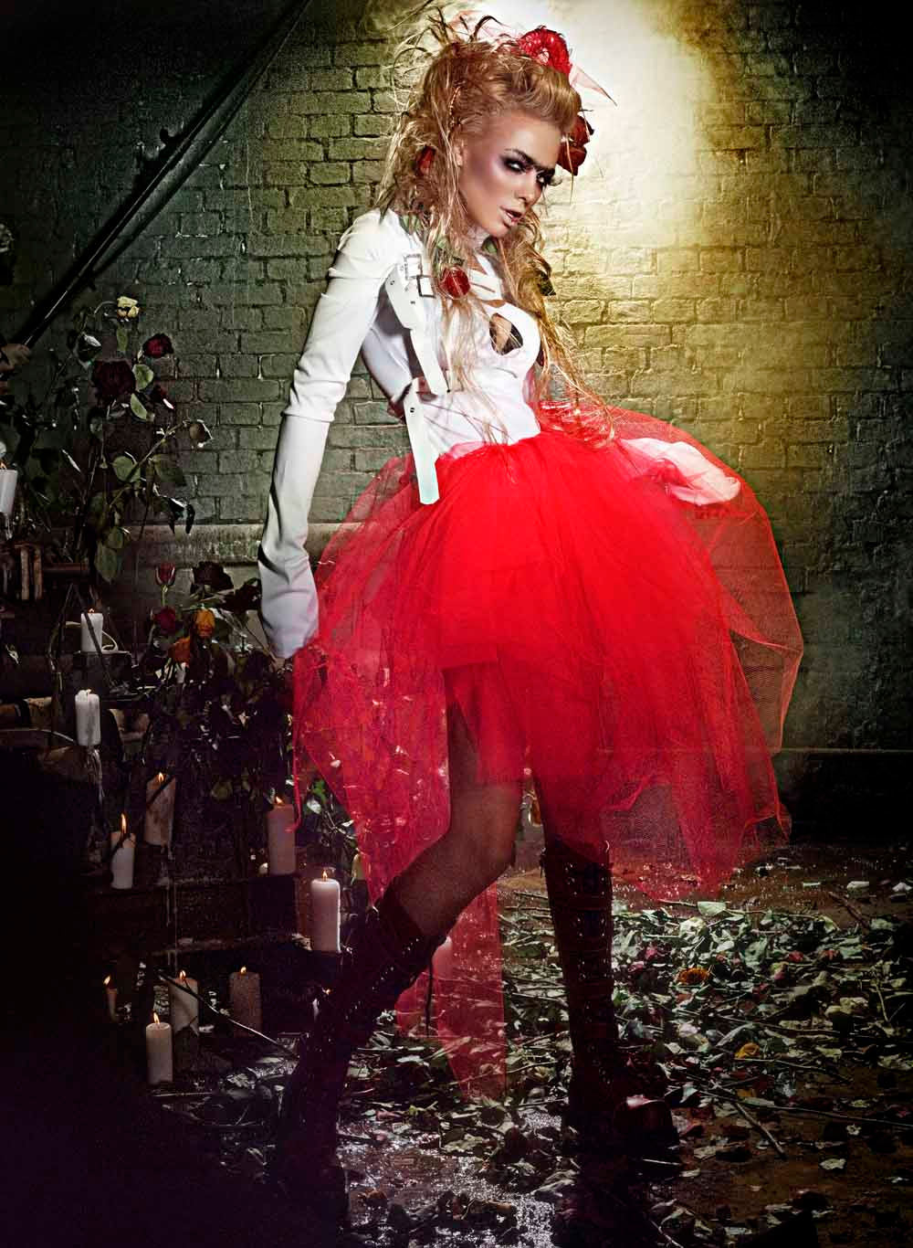 Sumashedshaja NEVESTA! fotograf Sergei Romanov,  model Nastja Braun
