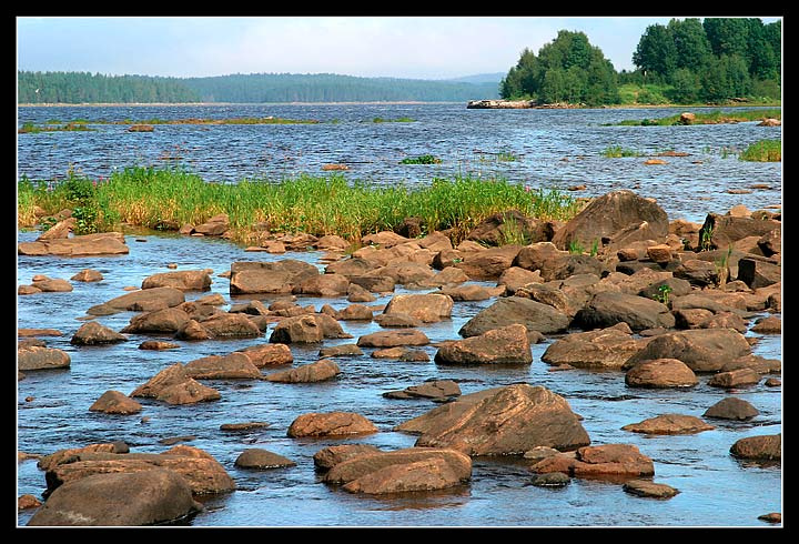 *** Кереть отлив камни