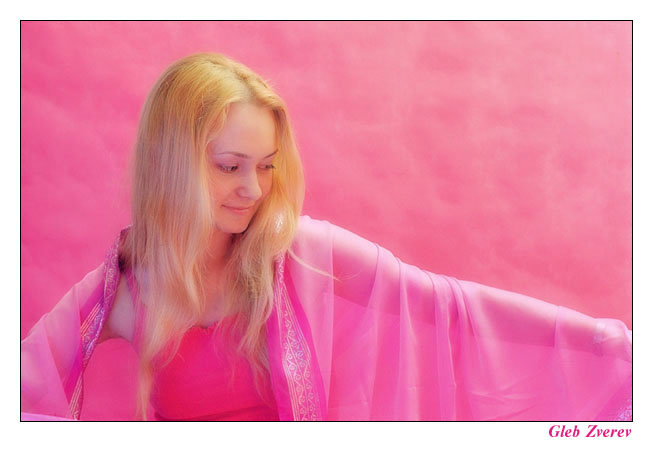 Lady in pink 