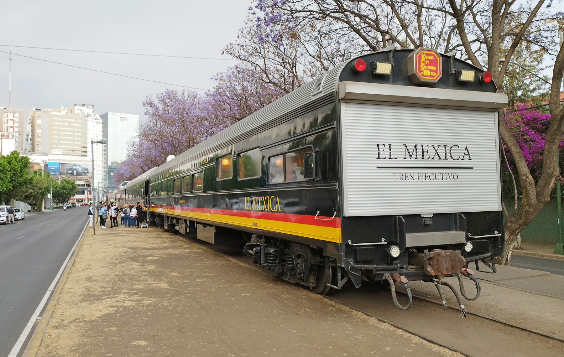 Tren Ejecutivo Мексика поезд вагон