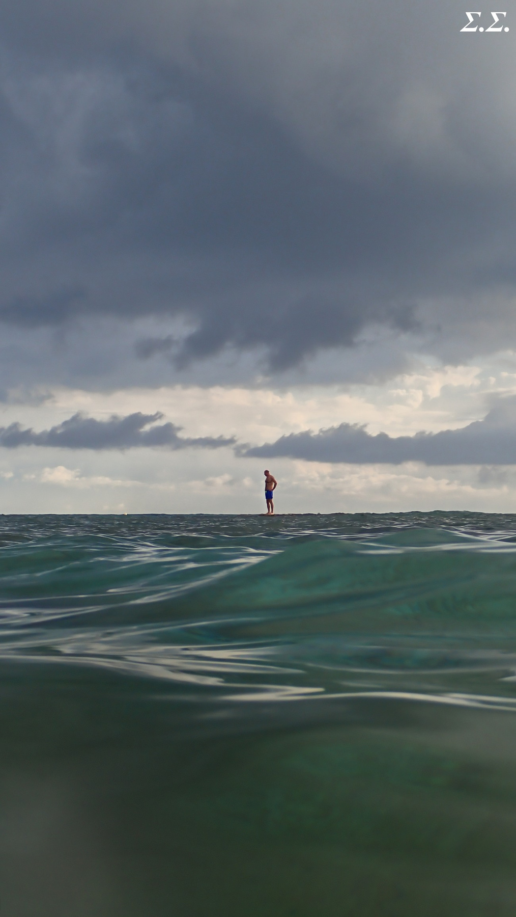 MAN AT THE SEA 