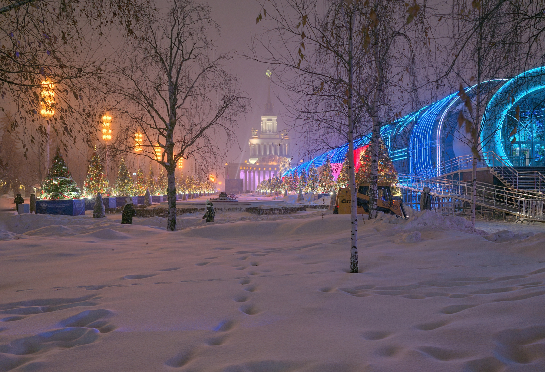 Прогулка по ВДНХ Москва россия