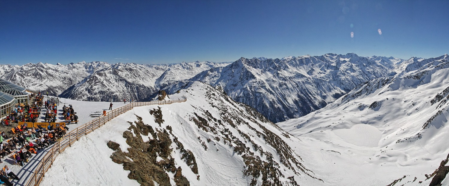 3058 метров Austria, Sölden, Gaislachkogel