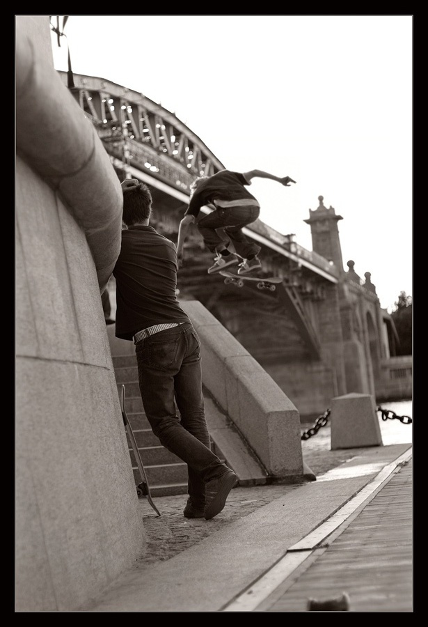Затаив дыхание... Skate, скейтборд