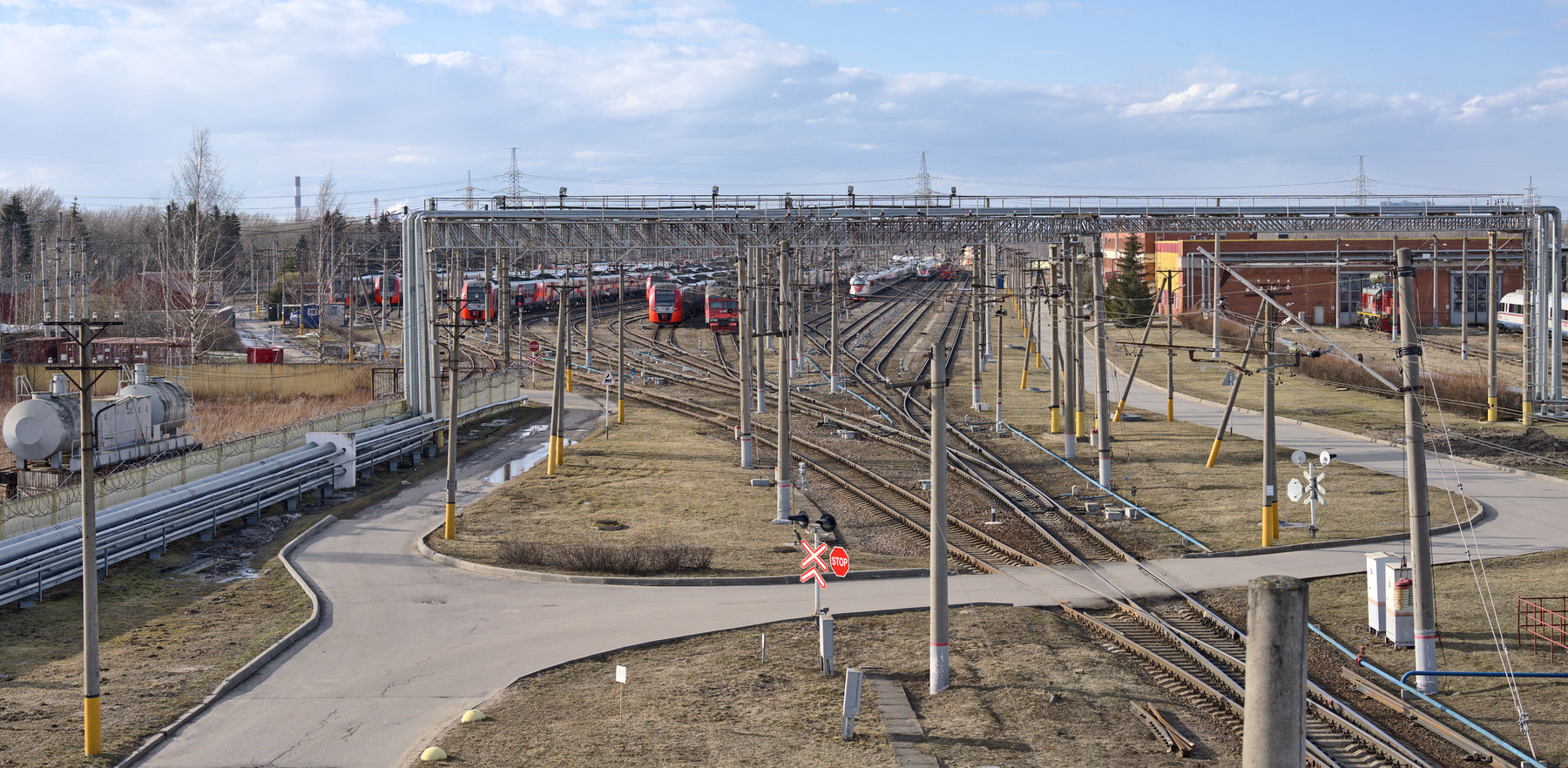 Депо СПБ Металлострой депо