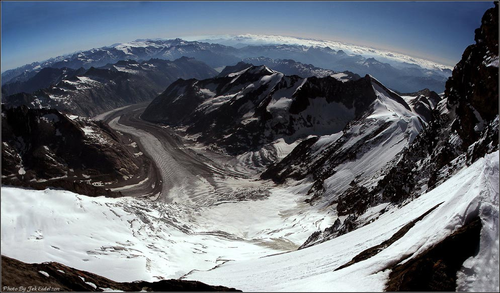 Finsteraargletscher - истоки р.Аар Finsteraargletscher, Aar, Swiss, Alps