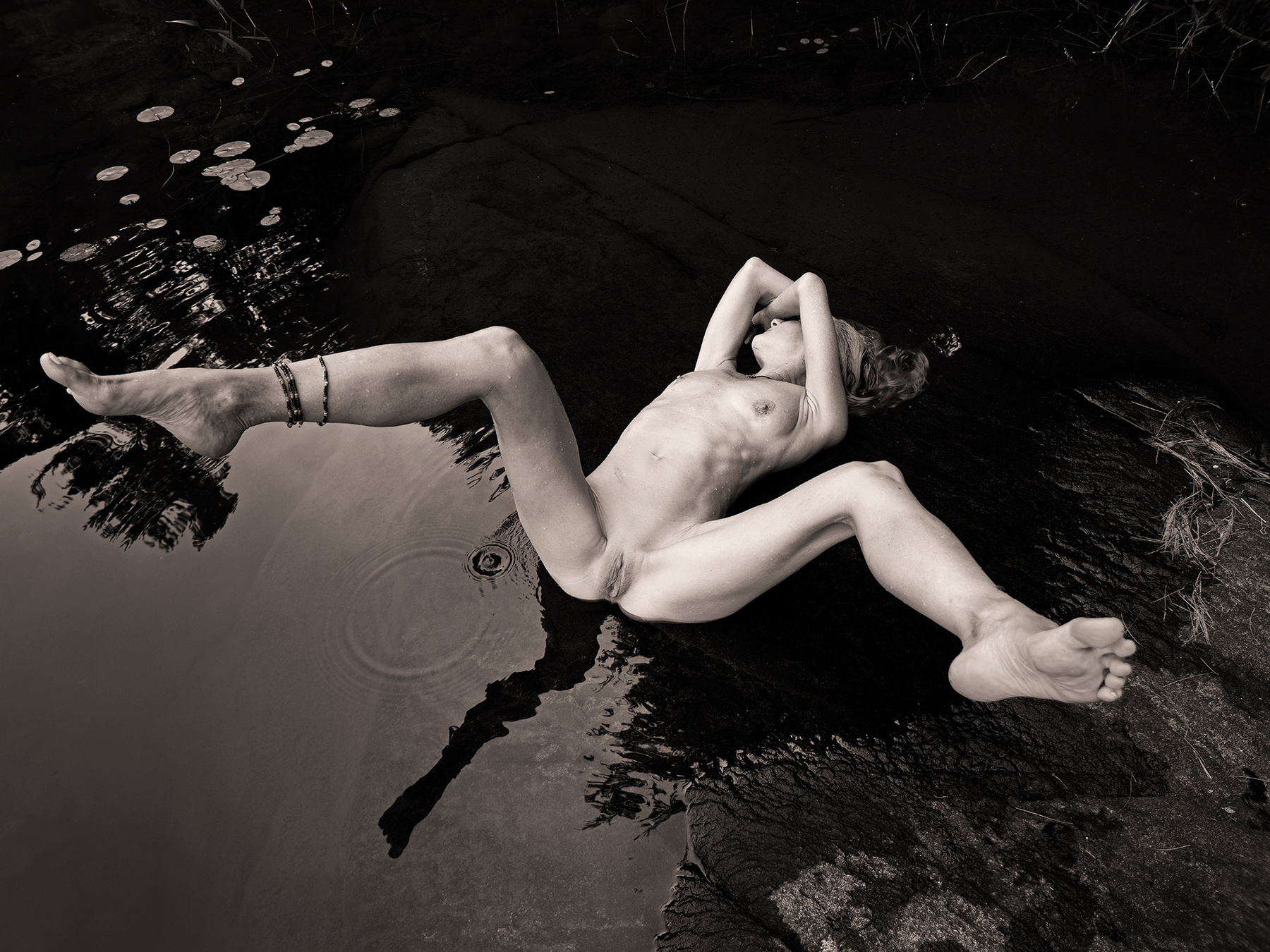 lakes 5 nude naked erotic body lake sensual