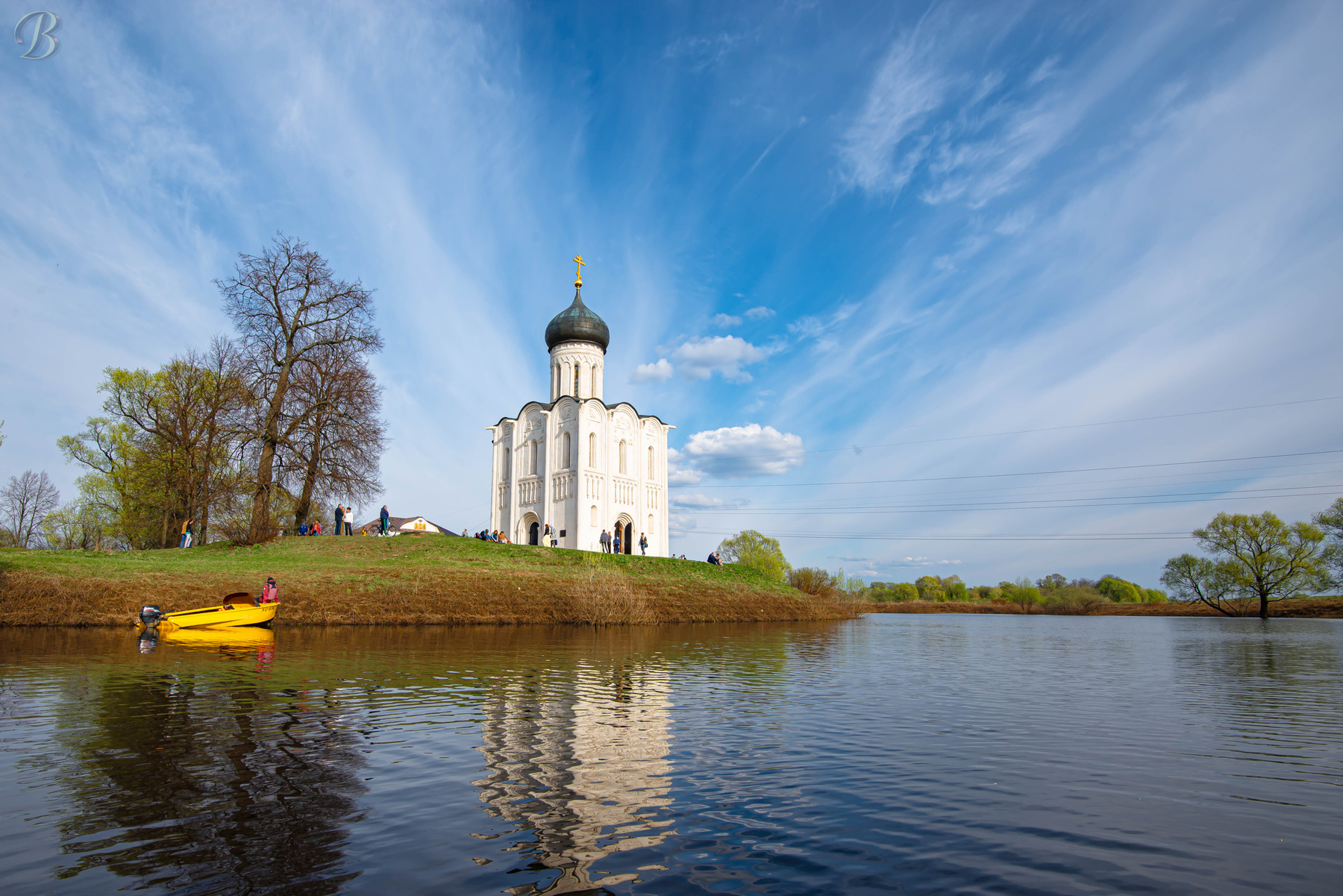 Весна на Нерли. Ранняя весна храмы