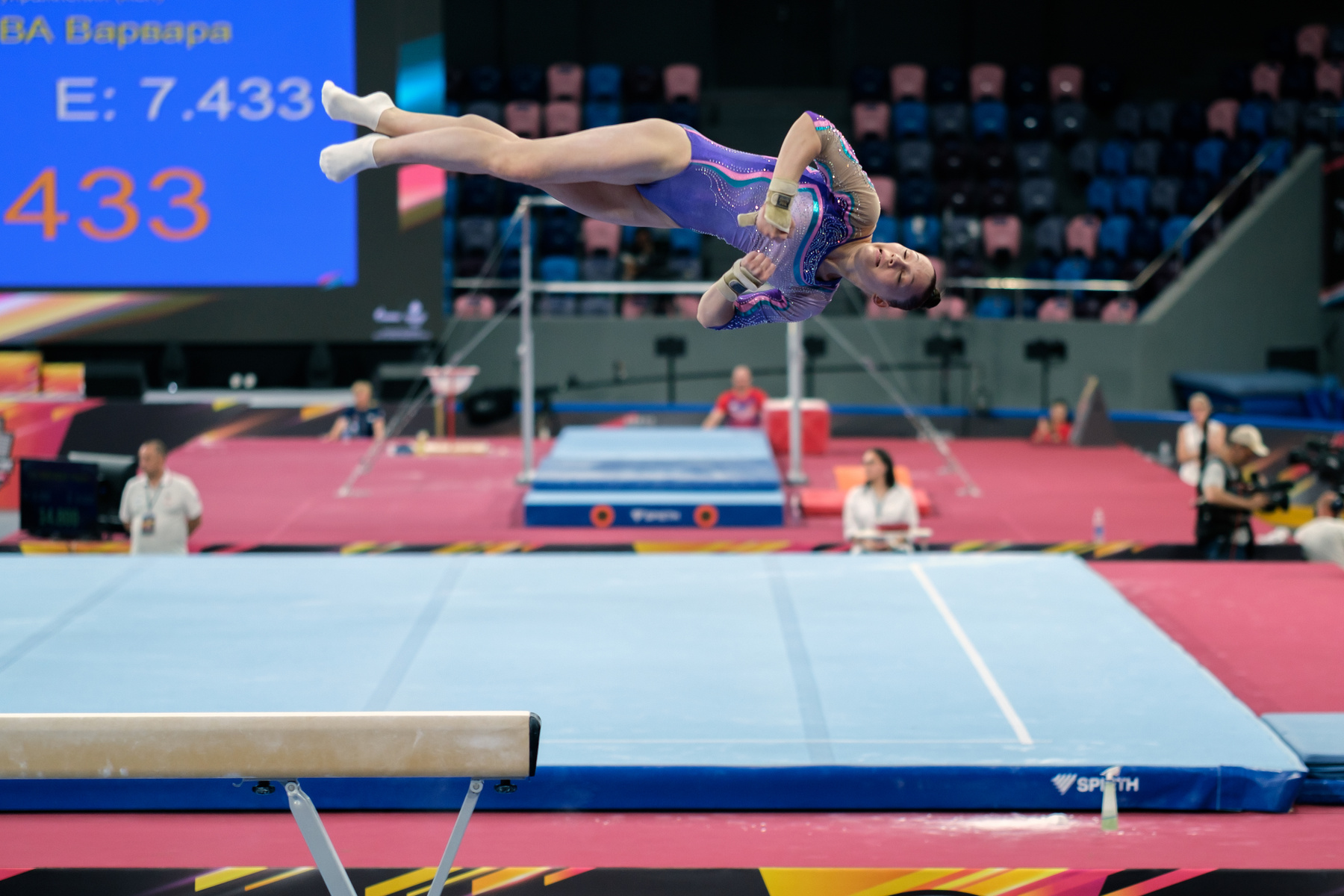 *** Спорт Гимнастика Женщины Бревно Кубок России