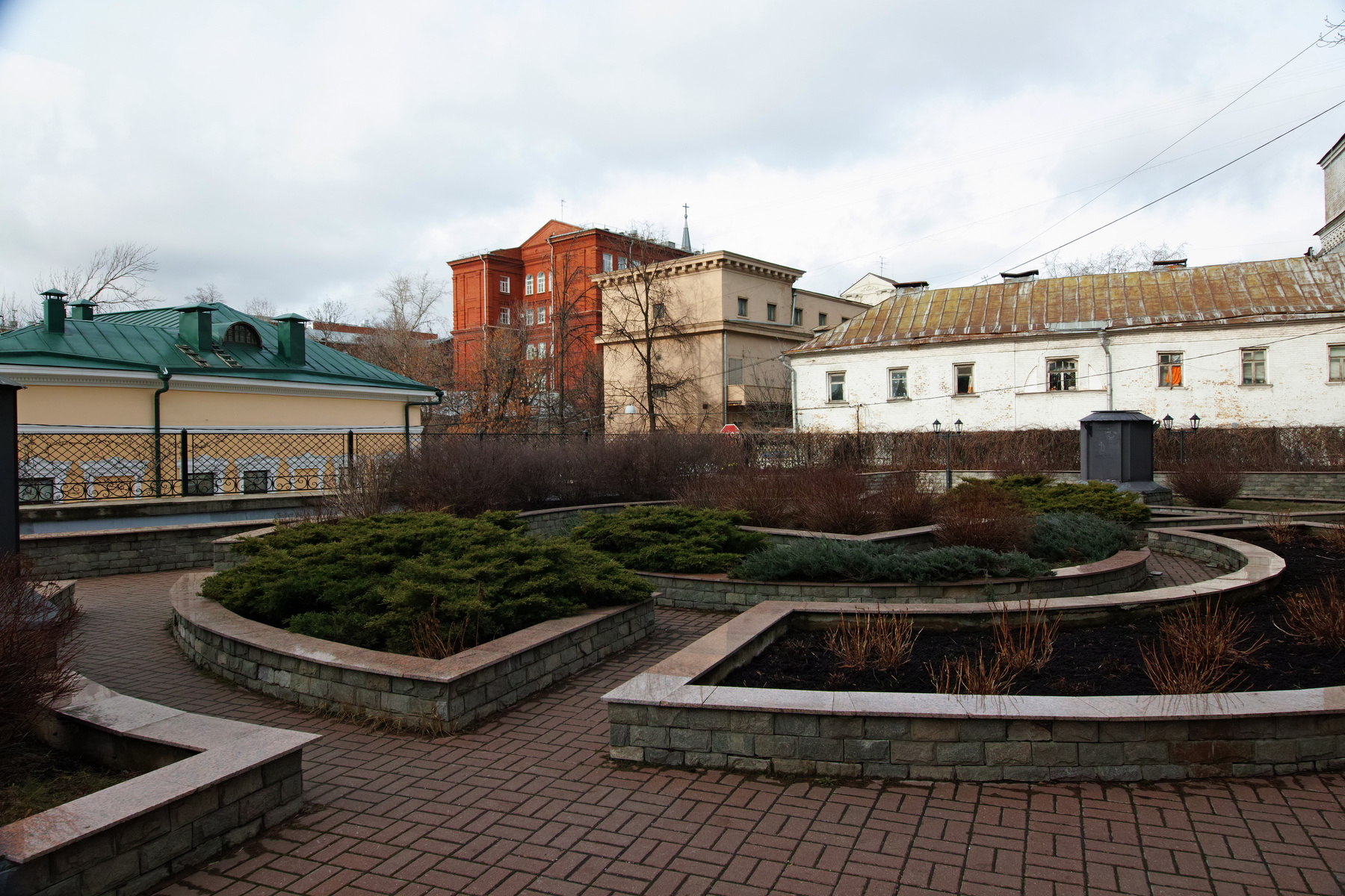 Морозовский сад. город Москва сад Морозовский