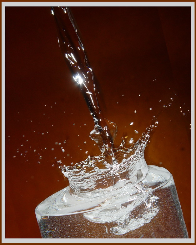 Icecold & fresh вода, всплеск