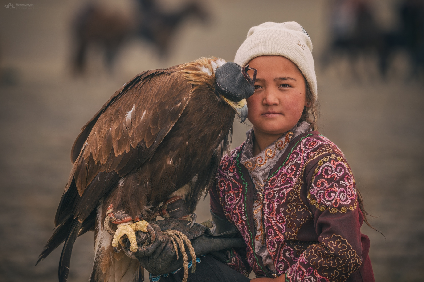 Дочь степей монголия фестиваль охотник с беркутом mongolia nomad golden eagle festival фототур в монголию