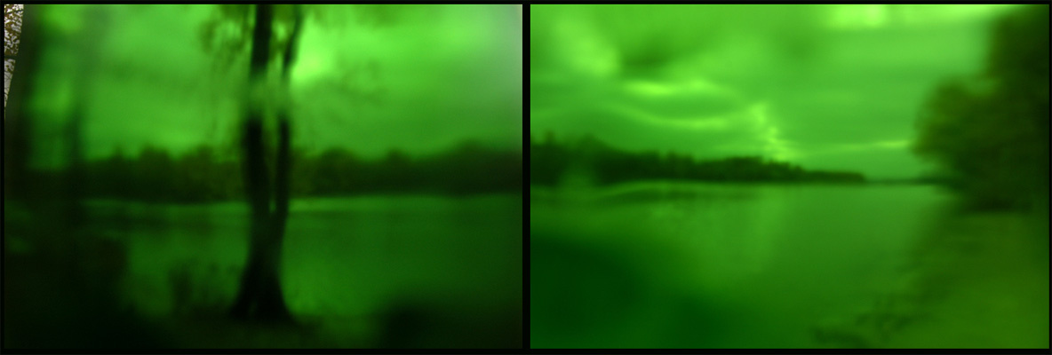Green River зеленый стекло река берег дерево