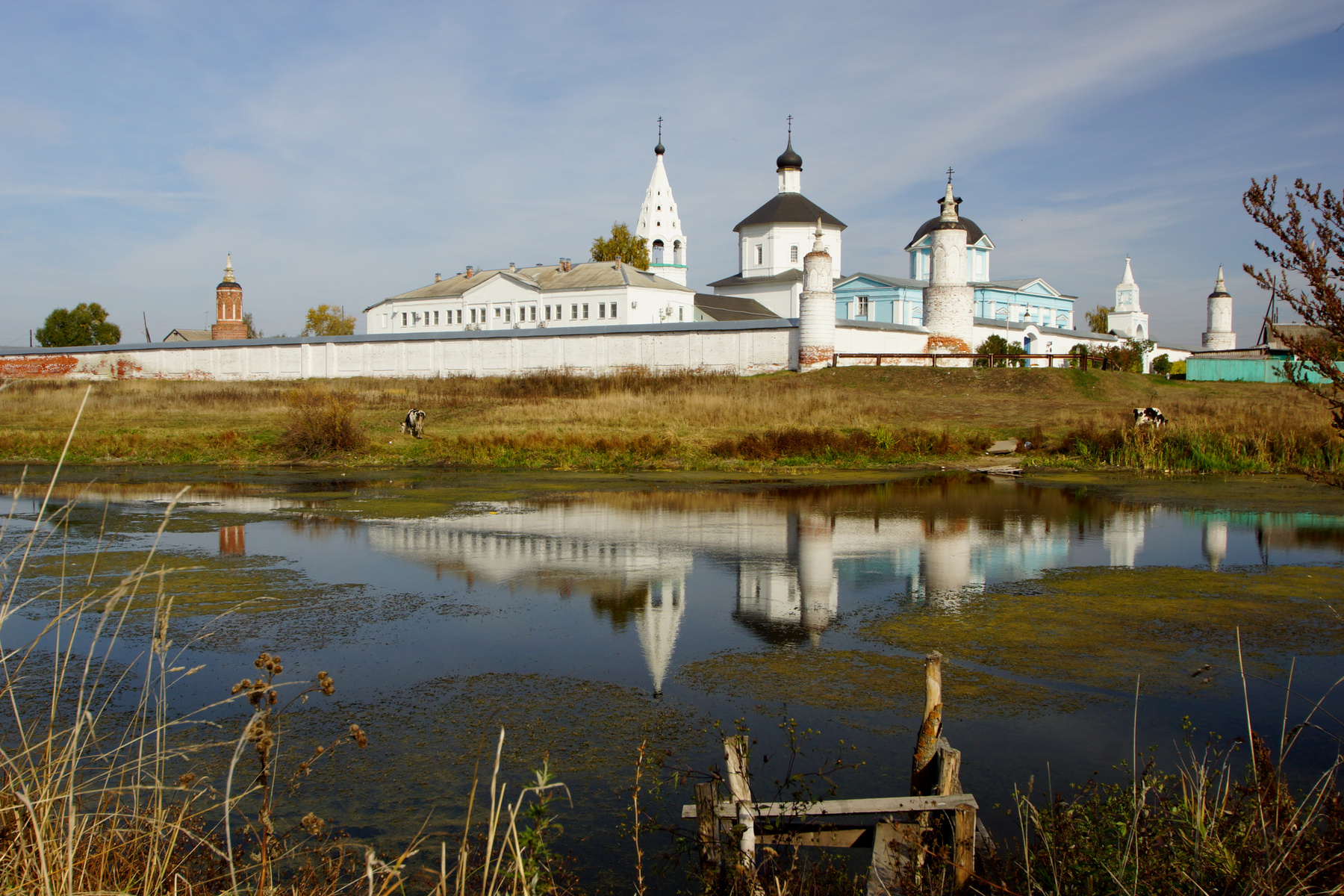 **Бобренев монастырь* осень путешествия природа Бобренев монастырь Коломна Россия
