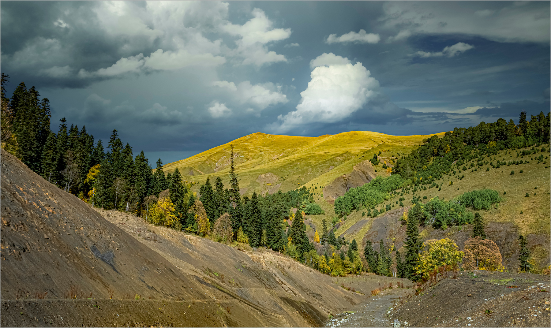 Осень на Кавказе природа