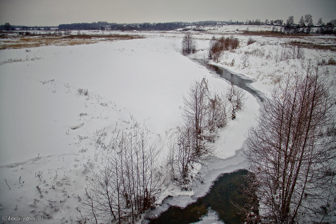 Январский сон Река Илевна Село Лазарево Муромский Район Зима Январь Стужа Крещенские Морозы Фото Алексей Трифонов
