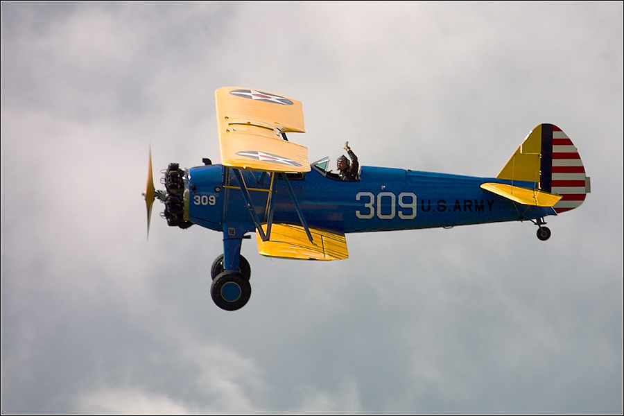 Монино. Boeing Stearman Монино Boeing Stearman