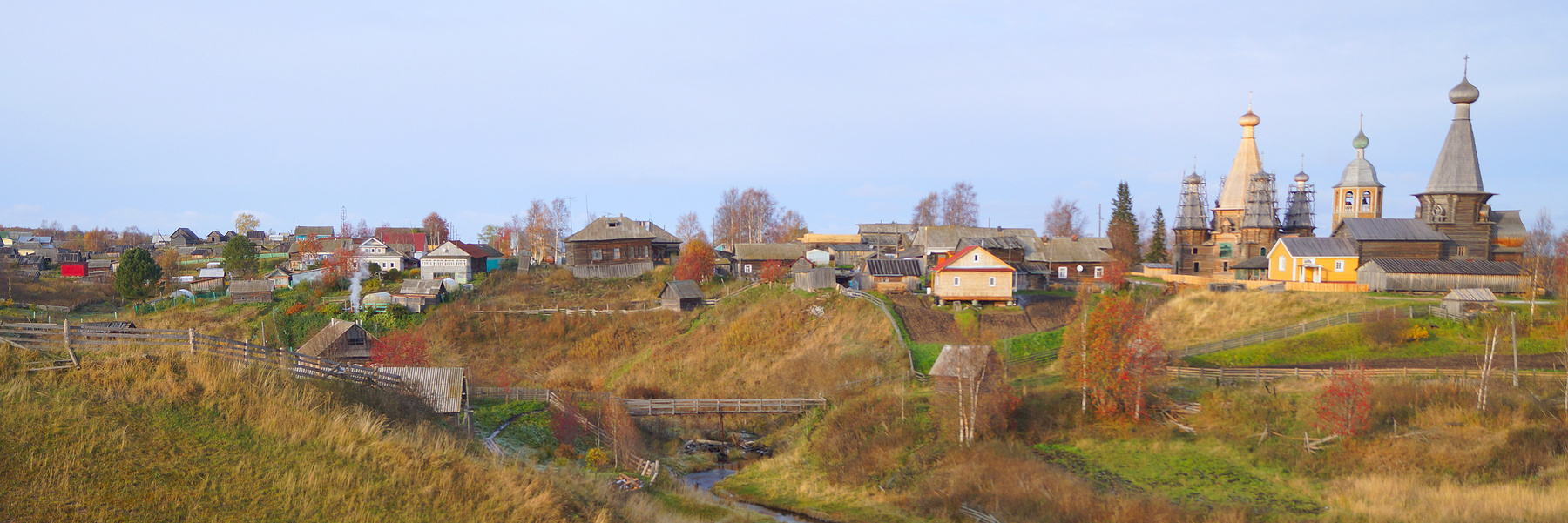 Нёнокса.12.10.2014. нёнокса река троицкая церковь в нёноксе колокольня никольская северодвинск архангельская область
