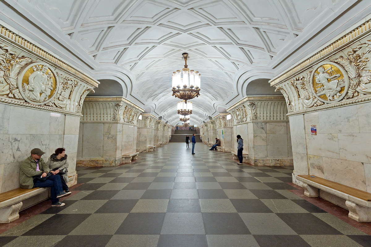 В московском метро метро