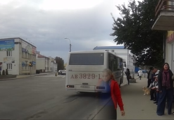 случайно (как так вышло, не знаю) призрака засняла)) 