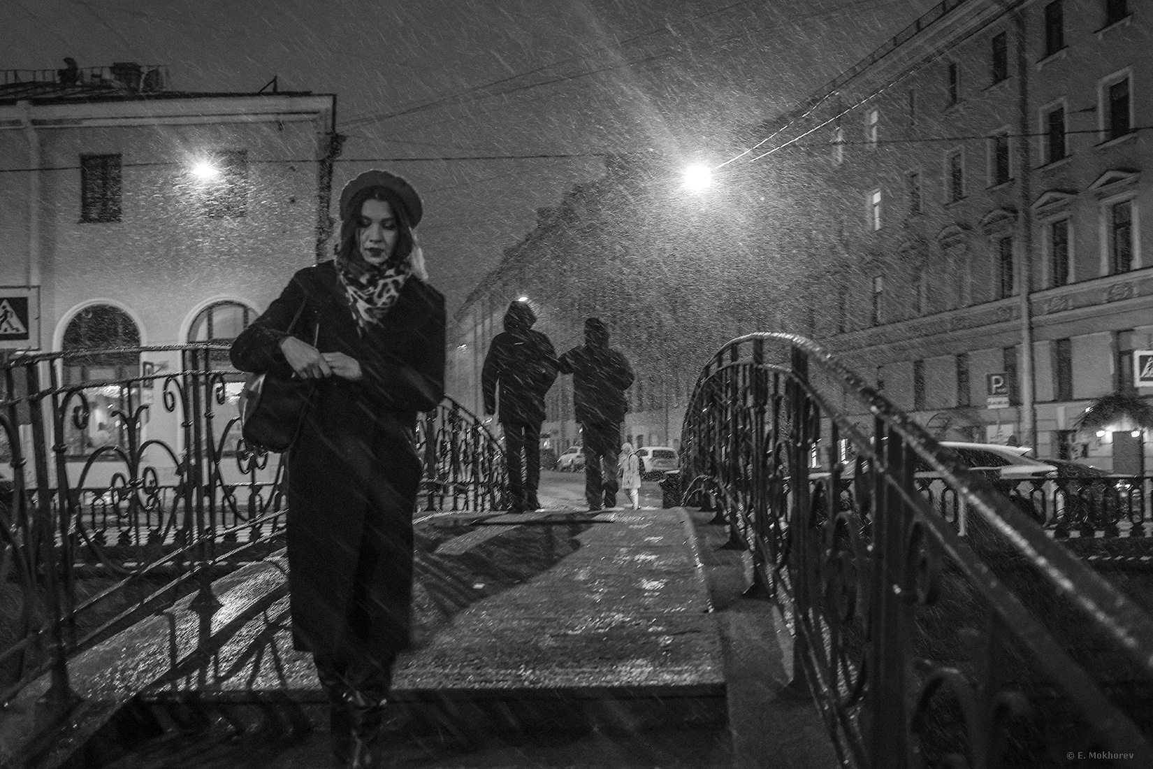 На Мучном мосту. С-Пб., ноябрь 2024 г. Mokhorev