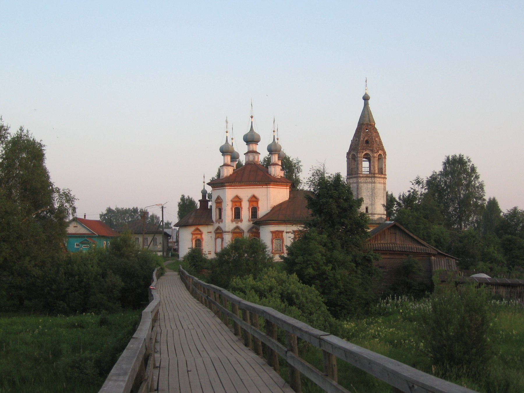 Дорога к храму храм Устюжна