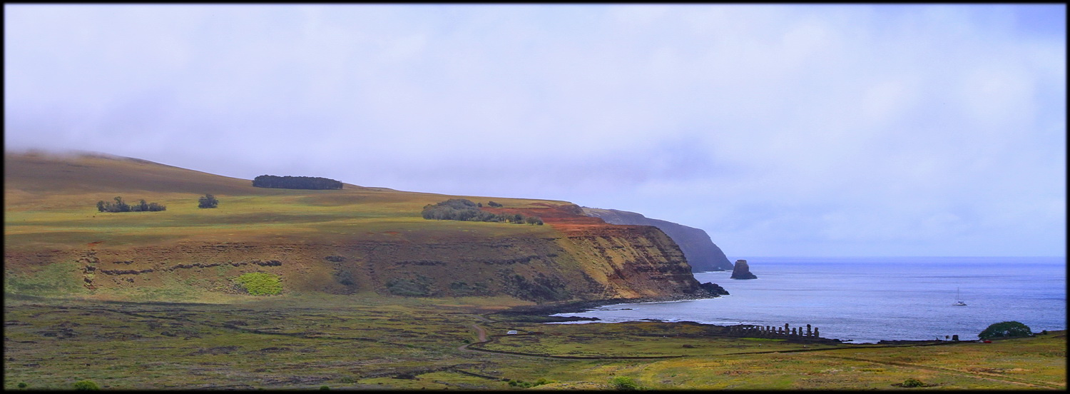 "rain on Easter Island".      Chile, january 2013. 