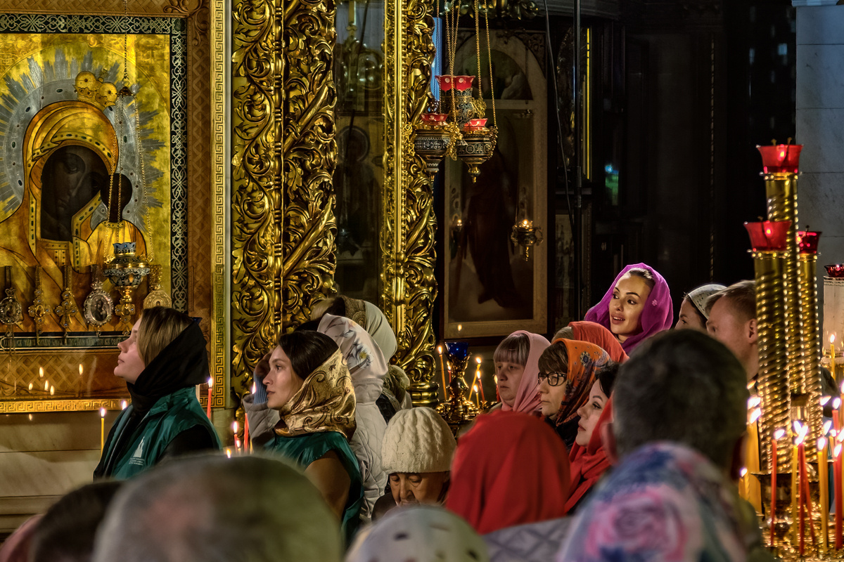 В пасхальную ночь... Пасха