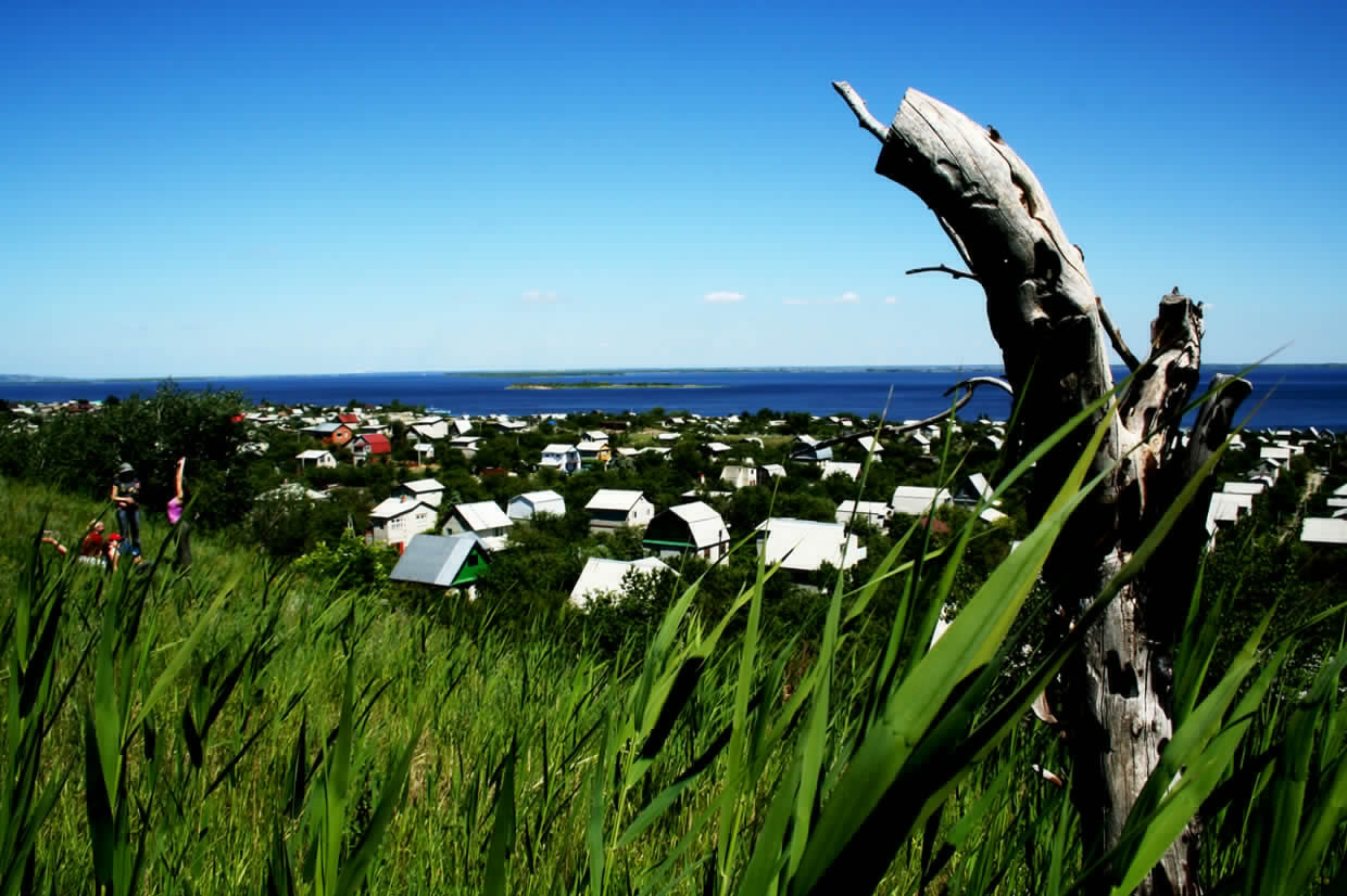 Volga Волга, пейзаж
