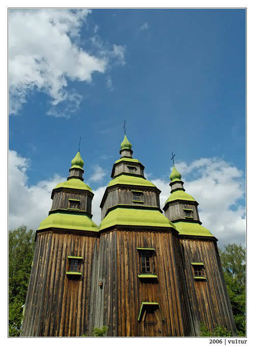 три церковь, пирогово