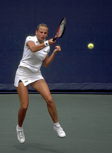 Ух, я тебе, сучка... (Елена Докич играет в теннис) Елена Докич теннис US Open
