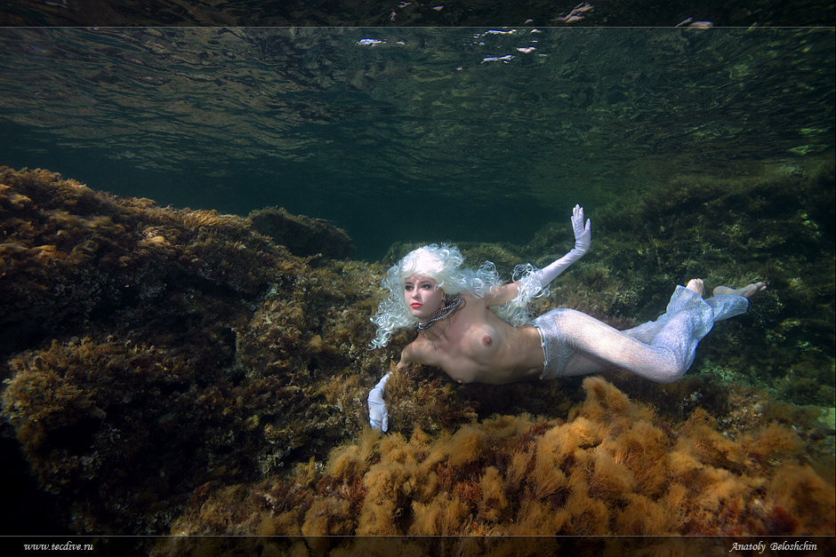 Принцесса Моря II (подводное фото) Афродита Aphrodite Cyprus Experience Competition underwater nudes fashion Anatoly Beloshchin Seacam