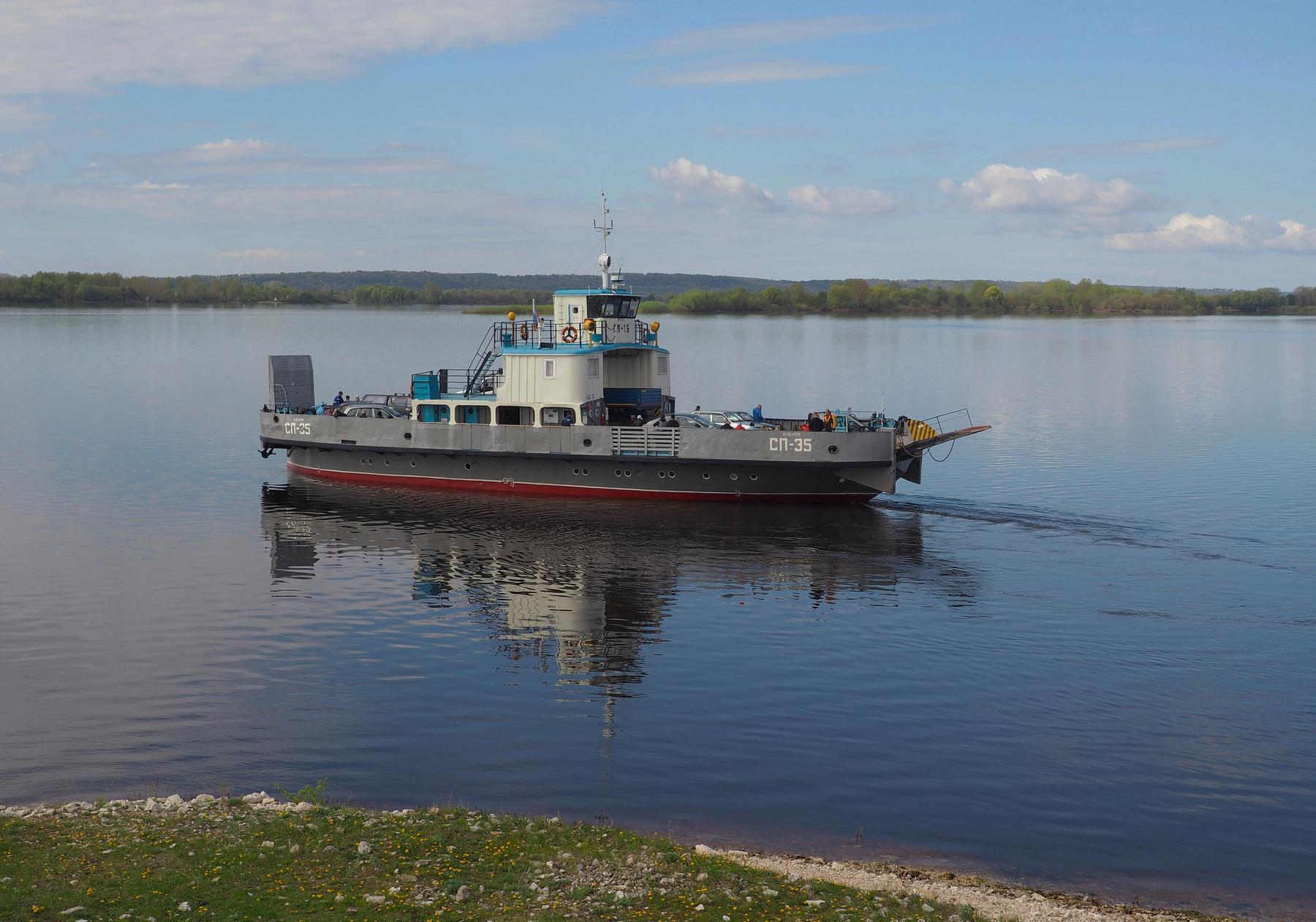 Паром СП-35 Лысково - Макарьево 